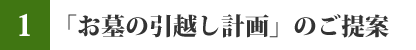 「お墓の引越し計画」のご提案
