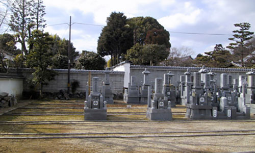 養徳院 墓所風景