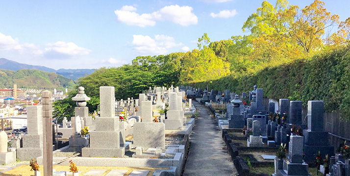 河内長野市 原地区墓地