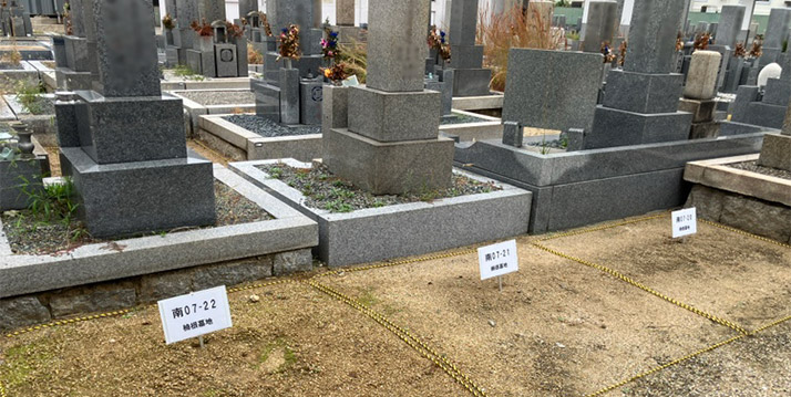 墓域の様子3
